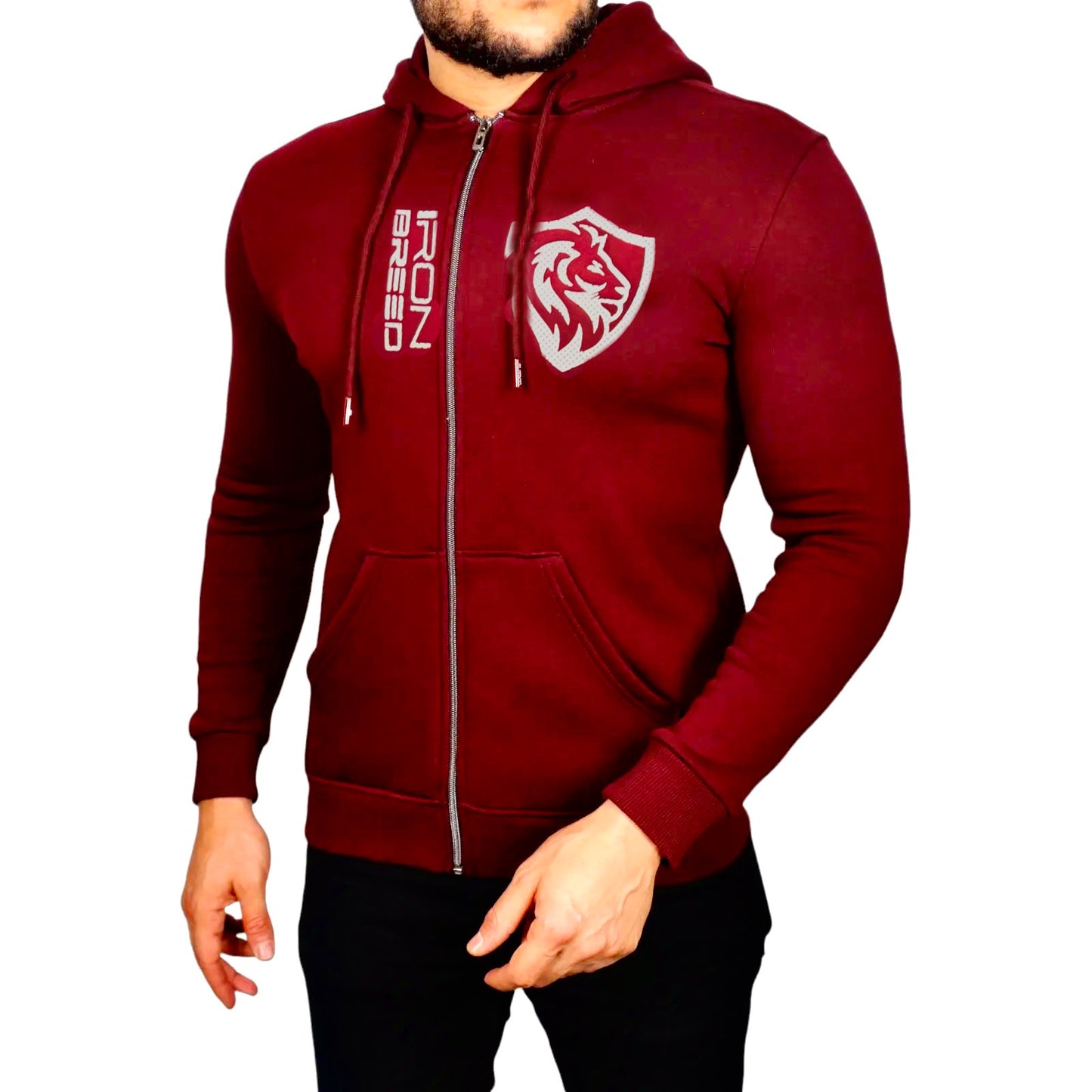 Athleisure Hoodie RED Full sleeves TIGER Series