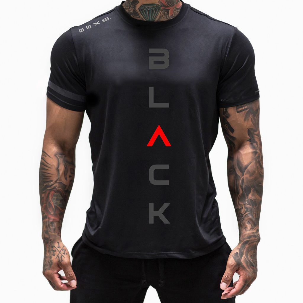 Active BLACK MATT Series short sleeve tshirt