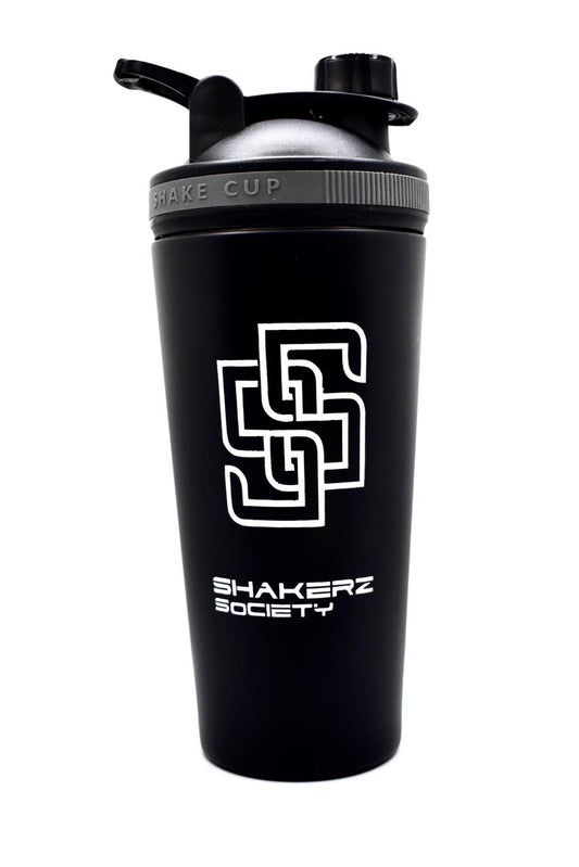 Temperature Insulated Steel Shaker Matt Black