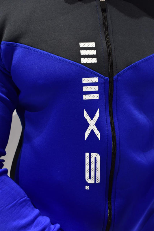 ATHLETES FUNCTIONAL ZIPPER JACKET BLUE