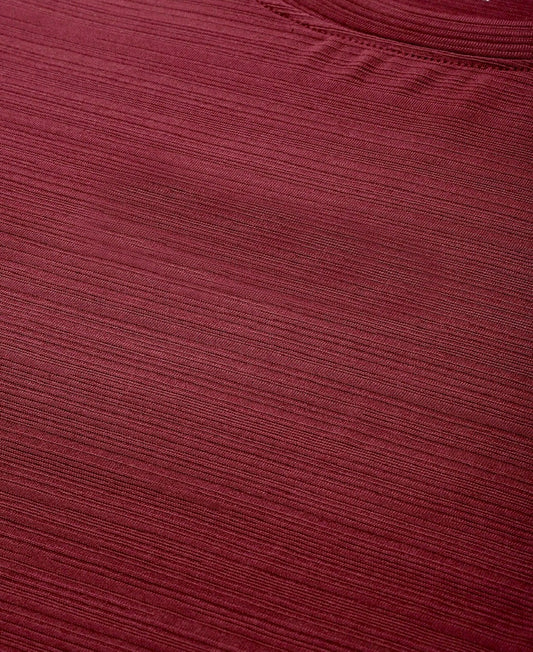 Active PERFORM Series Maroon short sleeve tshirt 02