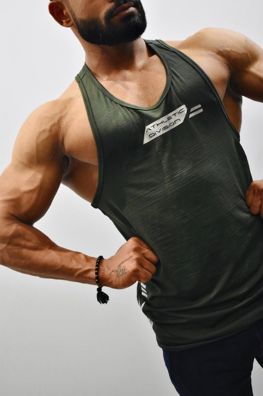 ACTIVE performa Sando Forest Green . Quick Dry Technology