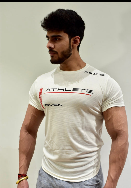 ACTIVE ATHLETE DVSN White short sleeve tshirt