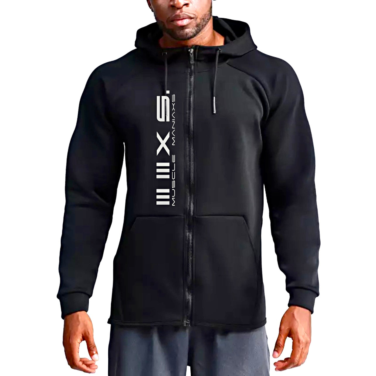 SIGNATURE Athleisure Hoodie Full sleeves Black
