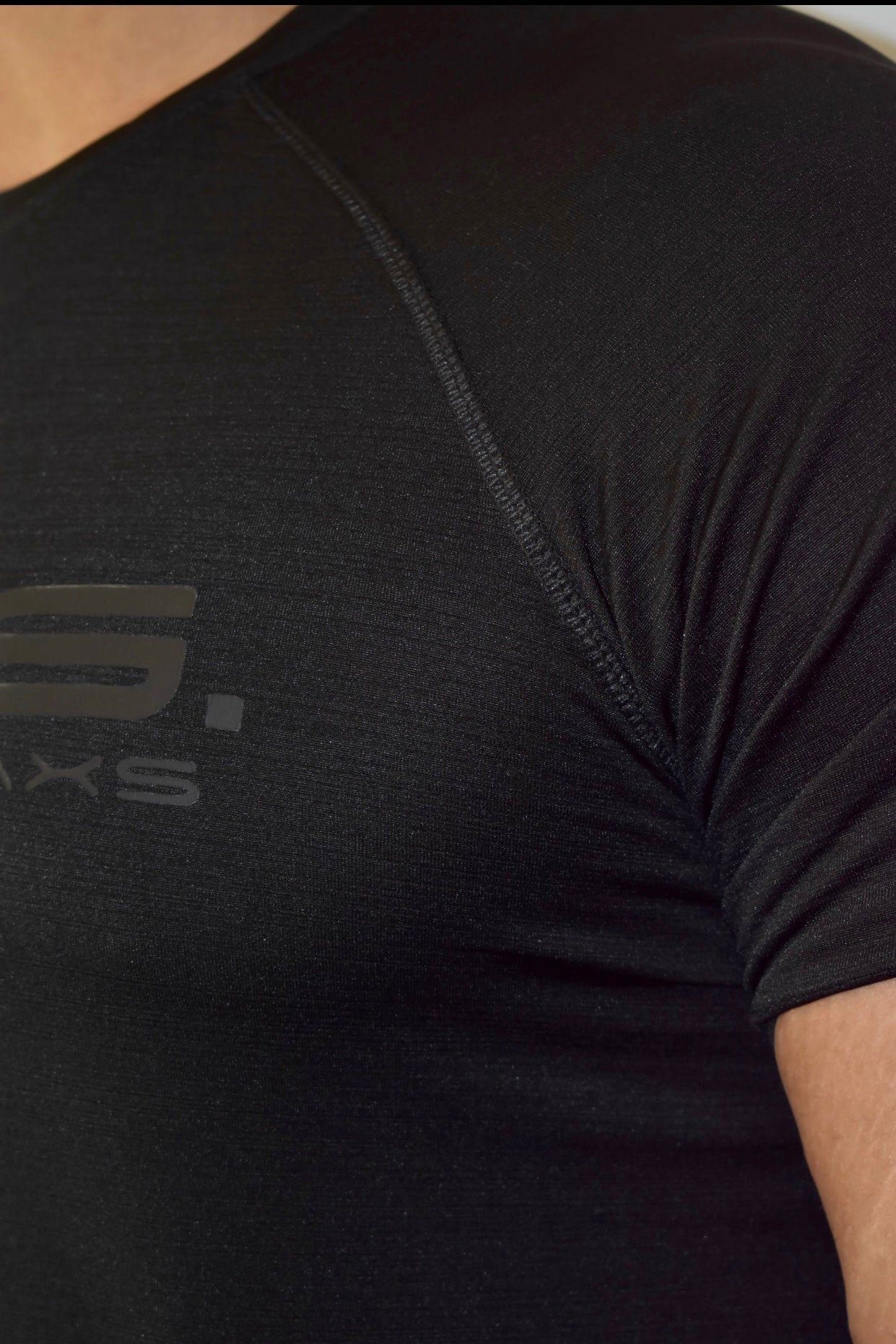 Active MATT SIGNATURE Series Black short sleeve tshirt