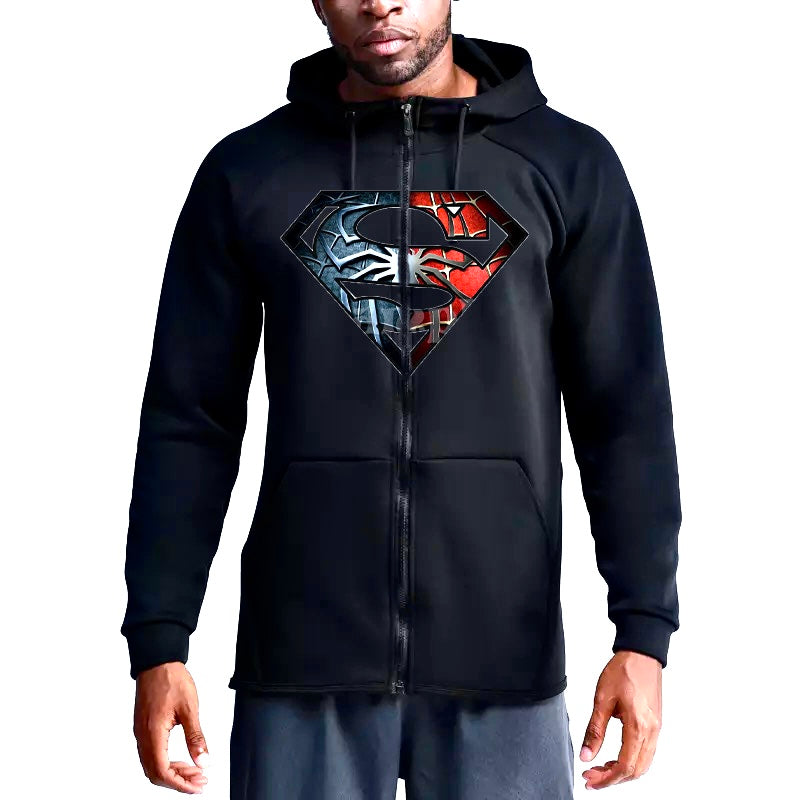 Superman Spidermsn DUO Series Hoodie Jacket