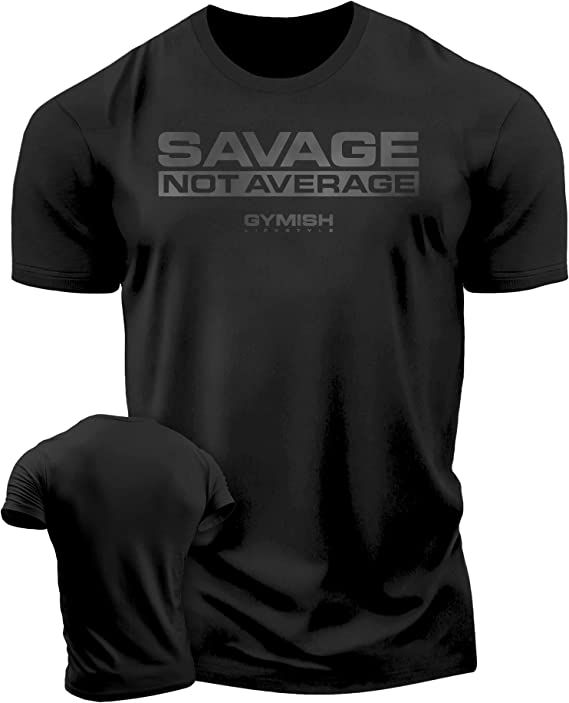 Active BLACK SAVAGE short sleeve tshirt