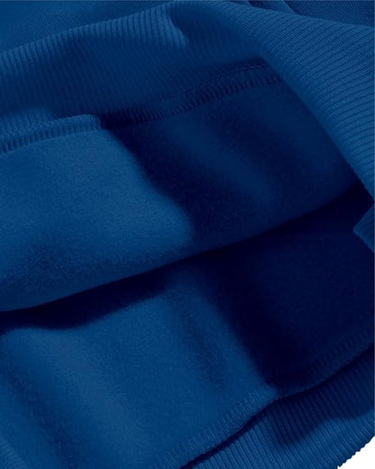 Dope Series Blue LA Athleisure Hoodie Full sleeves