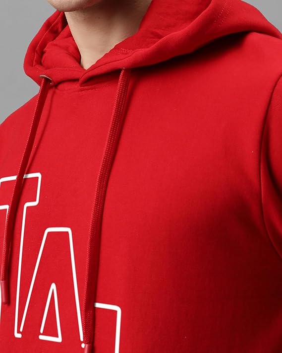 Dope Series Red LA Athleisure Hoodie Full sleeves