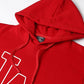 Dope Series Red LA Athleisure Hoodie Full sleeves