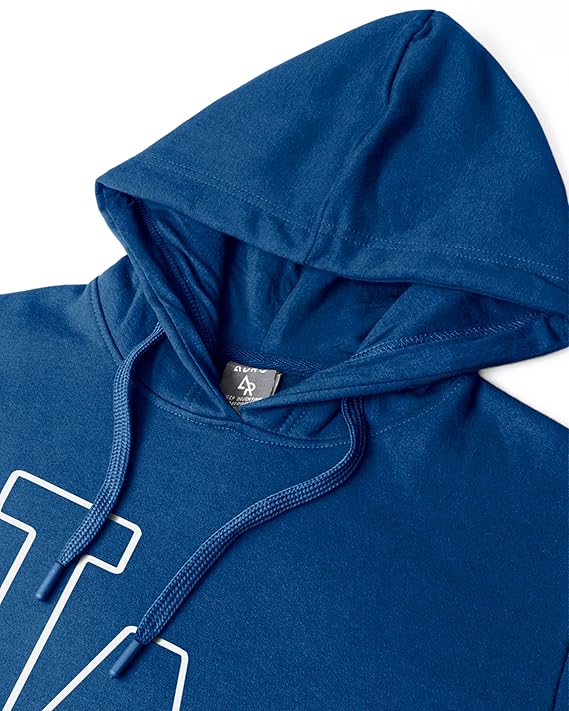 Dope Series Blue LA Athleisure Hoodie Full sleeves