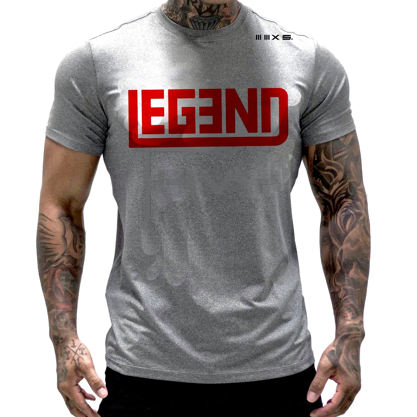 Active LEGEND Series Grey short sleeve tshirt