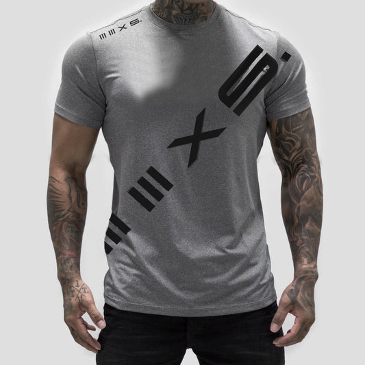 Active MATT MMXS Series Grey short sleeve tshirt