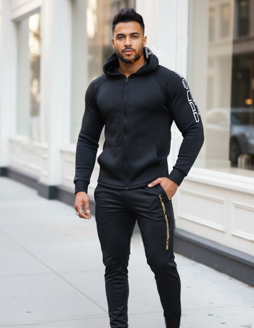 COMBO  of Athleisure Hoodie & Track pants