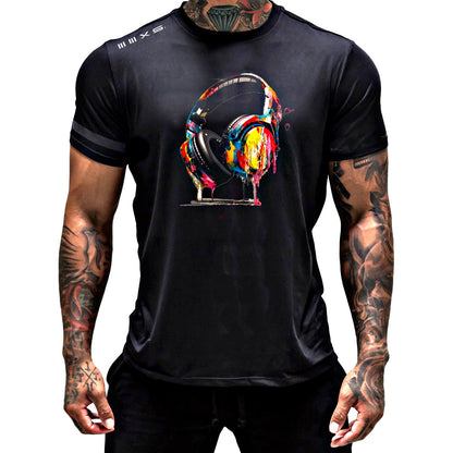 Active BLACK ARTIST  Series  short sleeve tshirt