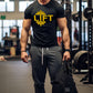 ACTIVE GOLD LIFT Black tshirt