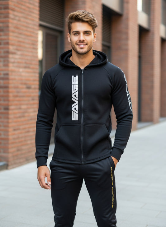 COMBO  of Athleisure Hoodie & Track pants SAVAGE