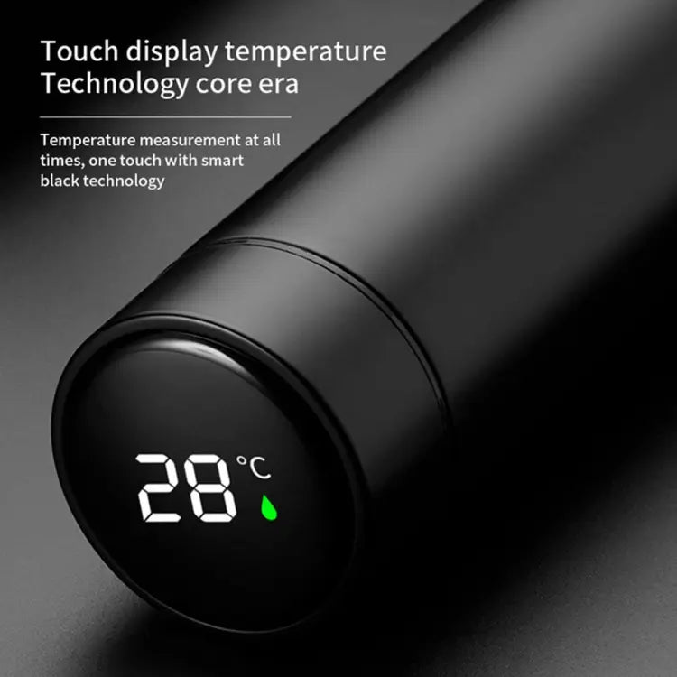 MULTI-PURPOSE 500ML Smart Temperature Insulated Steel BOTTLE with LED Temperature Display