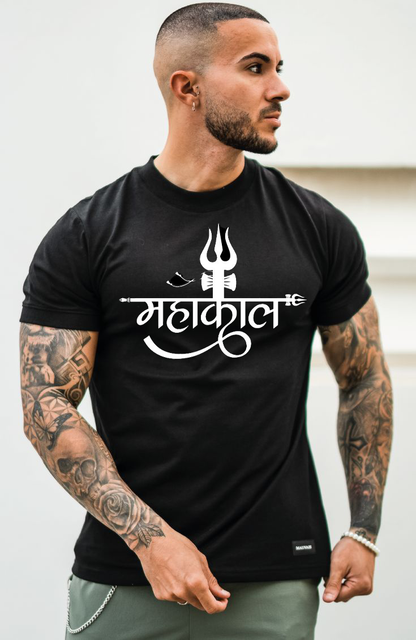 Active BLACK MAHADEV short sleeve tshirt