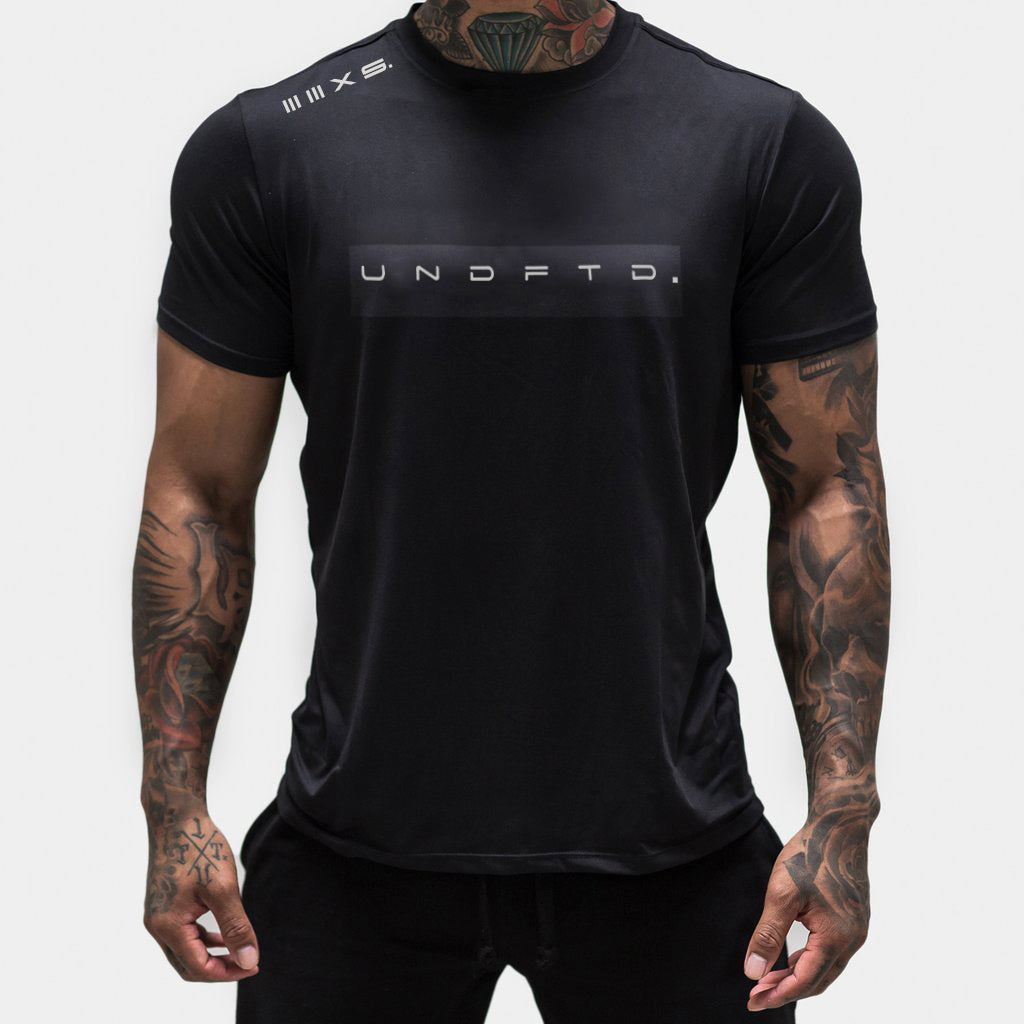 Active MATT UNDFTD Series Black short sleeve tshirt