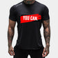 Active BLACK YOU CAN Series  short sleeve tshirt