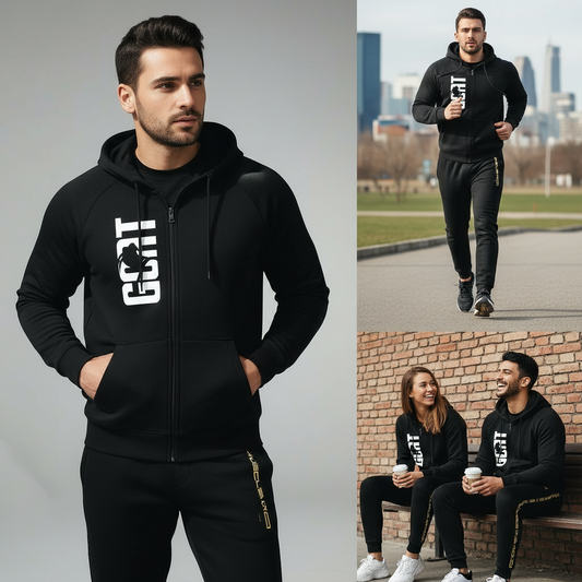 COMBO 02  of Athleisure Hoodie & Track pants