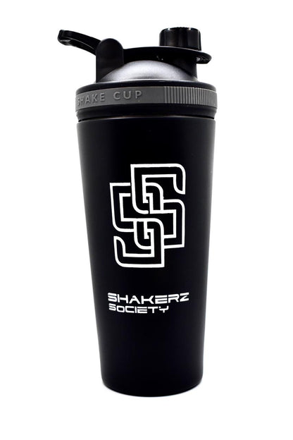 Temperature Insulated Steel Shaker Matt Black