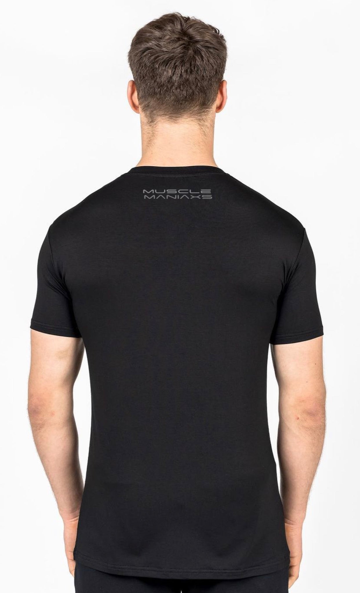 MACHINE Series Black short sleeve tshirt