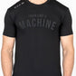 MACHINE Series Black short sleeve tshirt