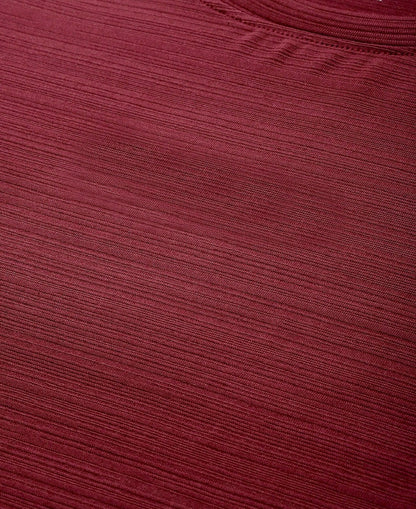 Active PERFORM Series Maroon short sleeve tshirt 02