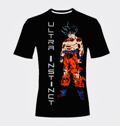DRAGON BALL Z Series BLACK Tshirt model 4.0