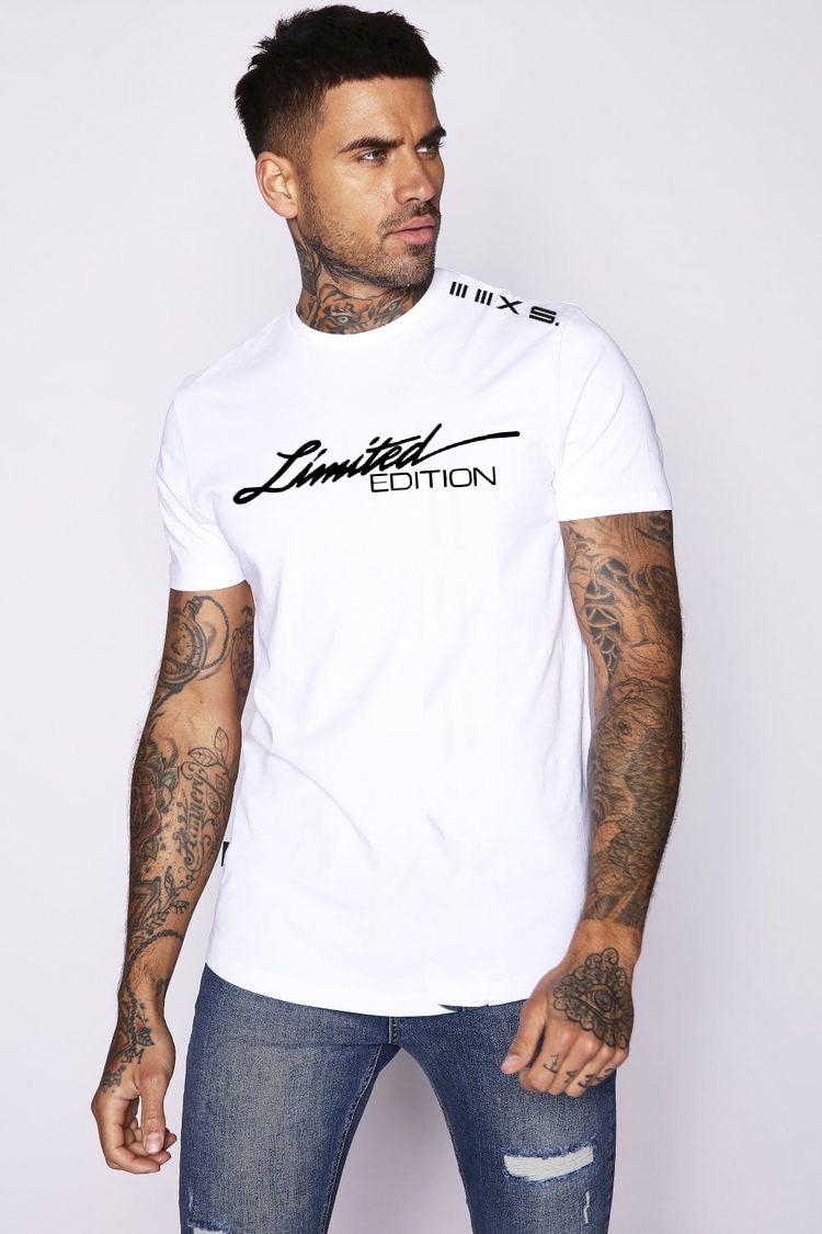 ACTIVE Limited Edition  White short sleeve tshirt