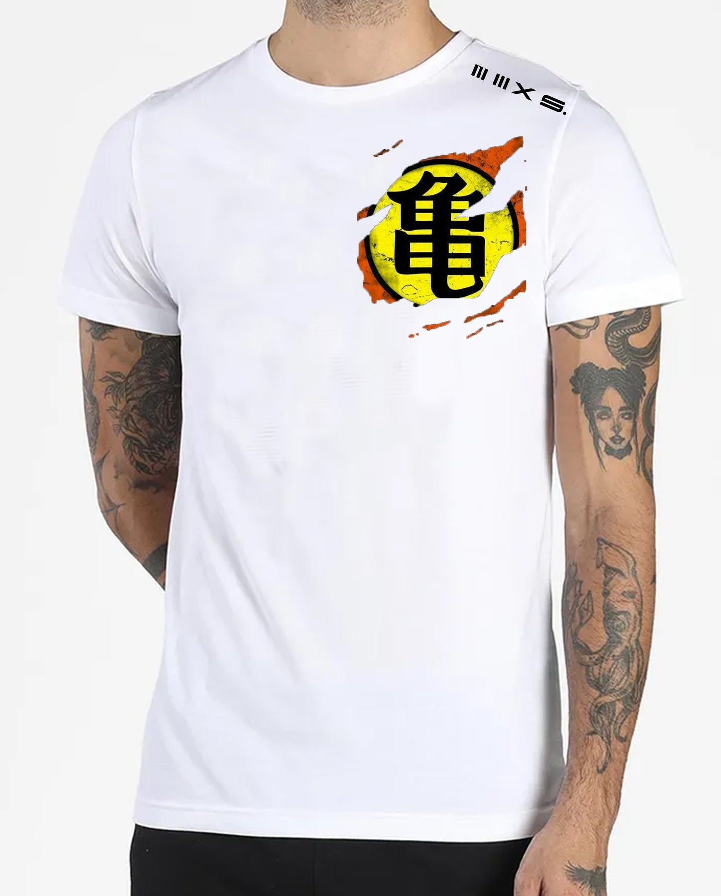 DRAGON BALL Z  White short sleeve tshirt Dri-Tech