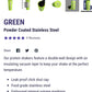 CORSA GREEN HARD STEEL SHAKER