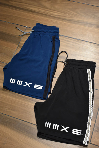 Men Black Mid-Rise ACTIVE Fit Shorts