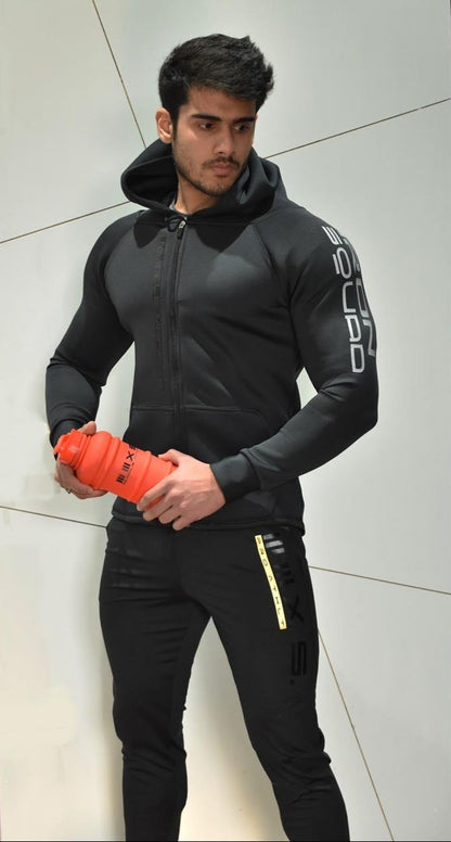 PERFORMANCE TRACK PANTS MATT BLACK SIGNATURE