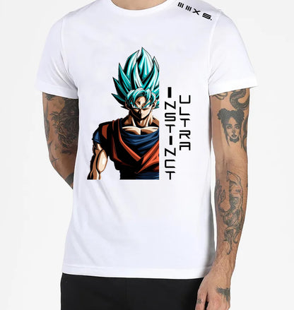 DRAGON BALL Z  White short sleeve tshirt Dei-Tech