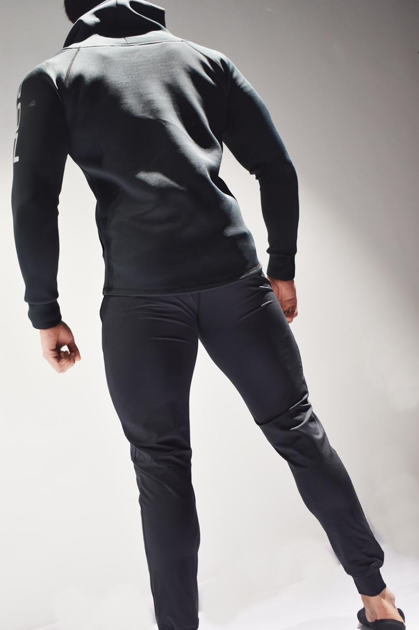 Men's set hoodie + pants - black Z49 | MODONE wholesale - Clothing For Men