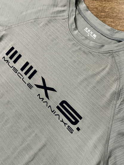 Men Light Grey Wild Run Quivk DRY Athleisure Tshirt.