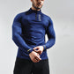 Men's Navy Blue Dri- Tech  ½ Zip Long Sleeve Sweatshirt