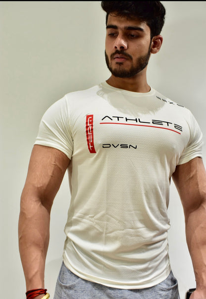 ACTIVE ATHLETE DVSN  White short sleeve tshirt