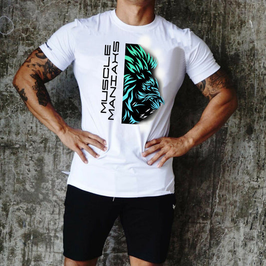 TIGER Signature White short sleeve tshirt