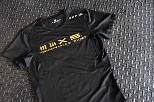 BLACK CAMOUFLAGE GOLD DRIFIT short sleeve tshirt