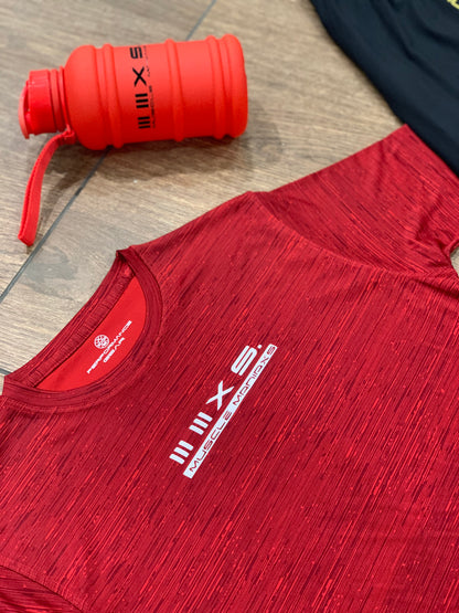 PERFORMANCE DIVISION 02 short sleeve tshirt RED