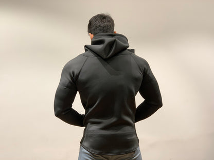 GOLD SERIES Athleisure  Hoodie Full sleeves Black