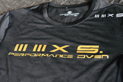 BLACK CAMOUFLAGE GOLD DRIFIT short sleeve tshirt