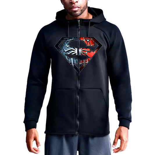 Superman Spidermsn DUO  Series  Hoodie Jacket