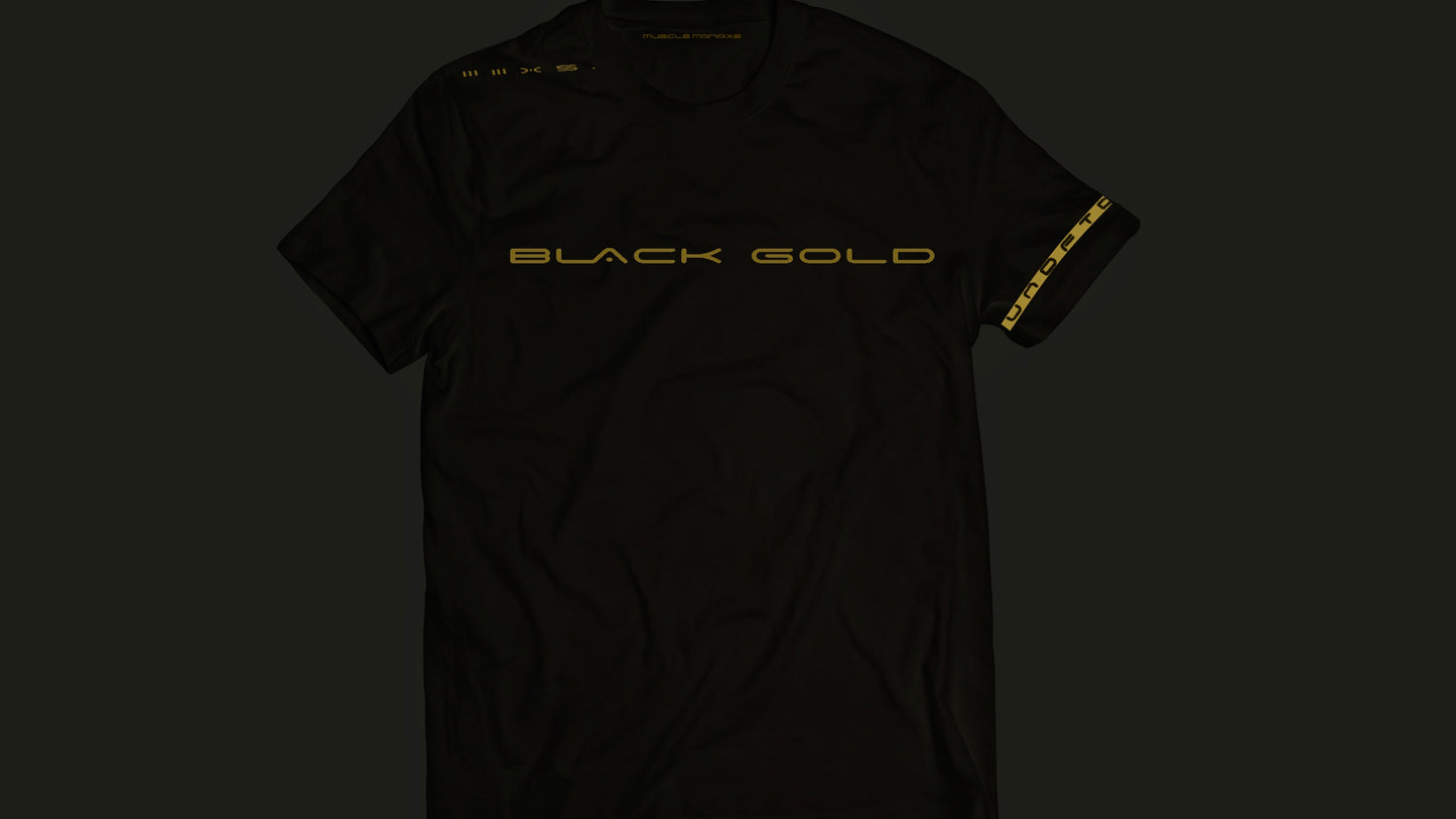 LIMITED EDITION - Black Gold series T-Shirt.