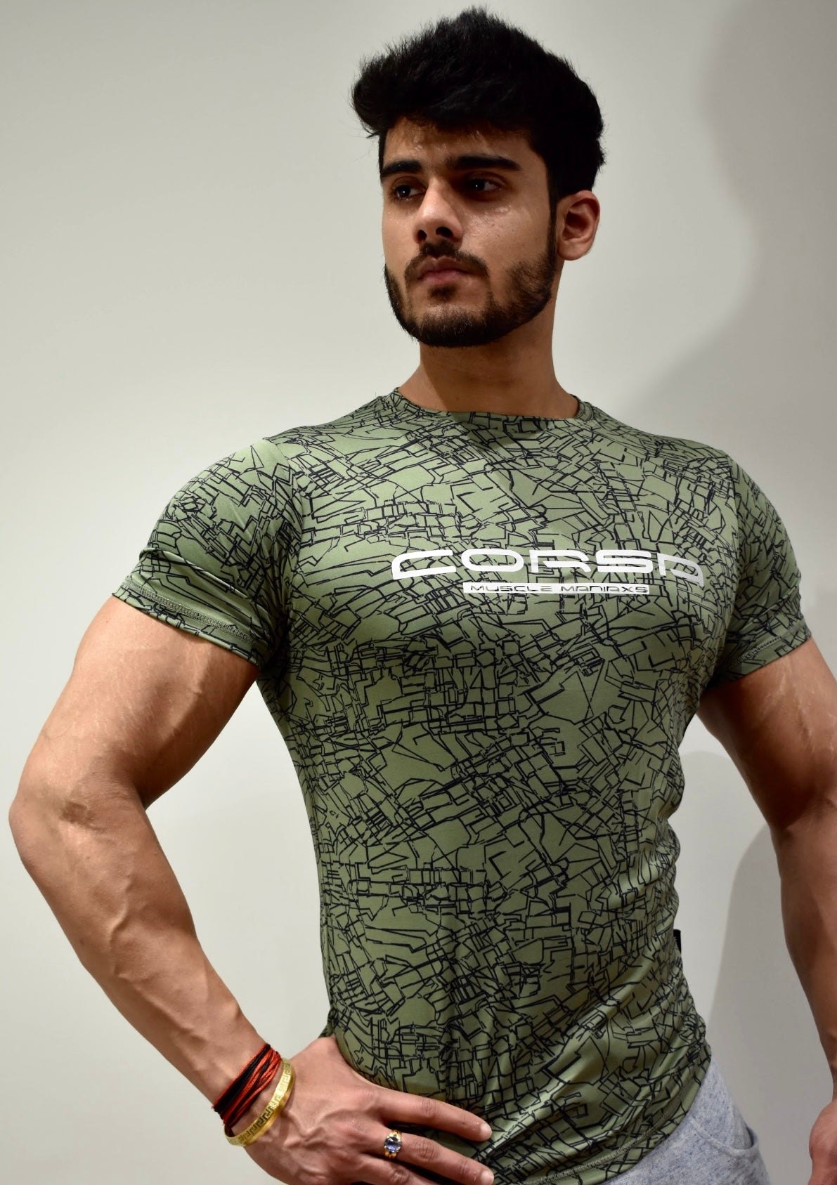 Active CORSA Series Dark Green short sleeve tshirt